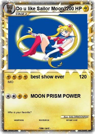 Pokemon Do u like Sailor Moon?