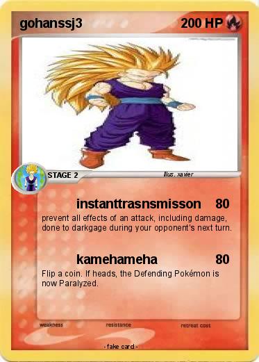 Pokemon gohanssj3