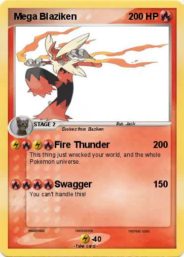 Pokemon Mega Blaziken