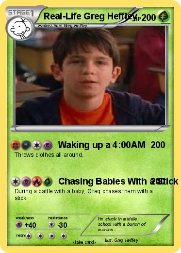Pokemon Real-Life Greg Heffley
