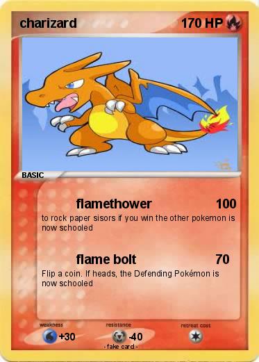 Pokemon charizard