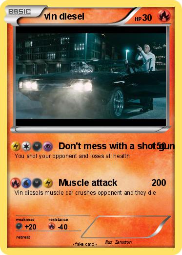 Pokemon vin diesel