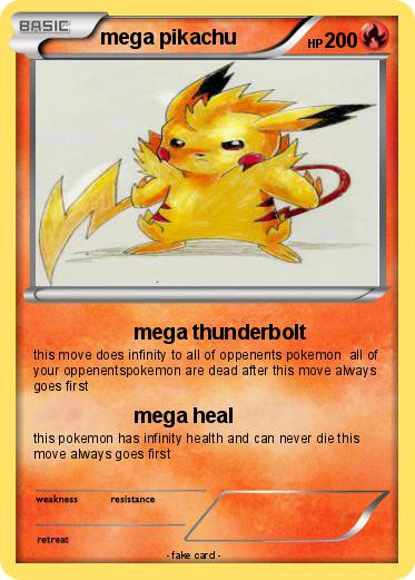 Pokemon mega pikachu
