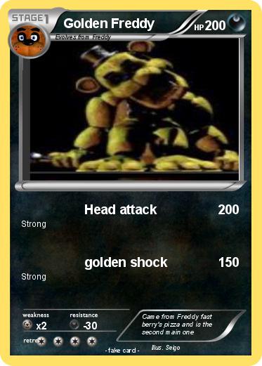 Pokemon Golden Freddy