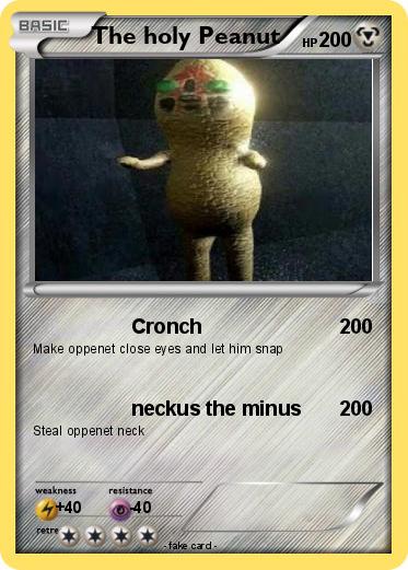 Pokemon The holy Peanut
