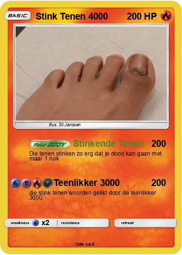 Pokemon Stink Tenen 4000