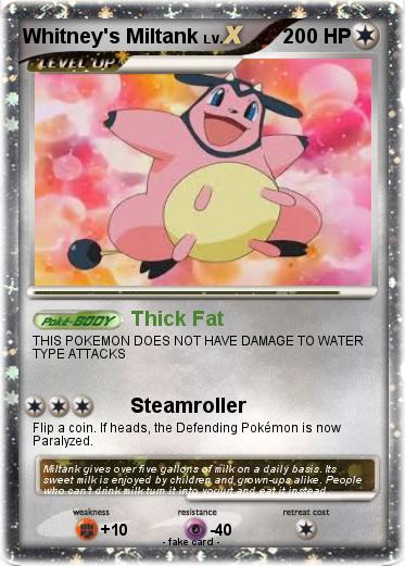 Pokemon Whitney's Miltank