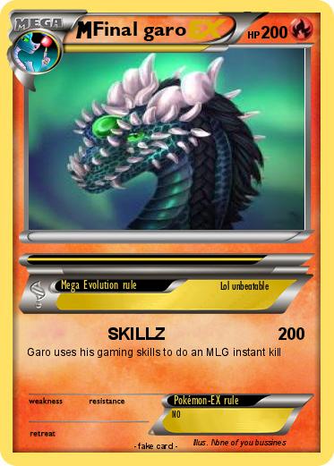 Pokemon Final garo