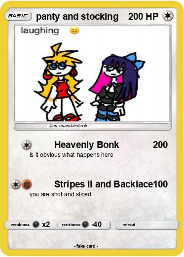 Pokemon panty and stocking