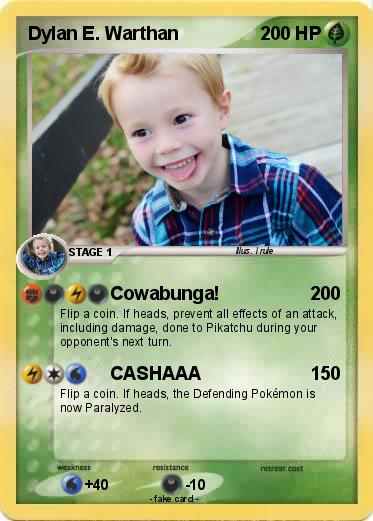 Pokemon Dylan E. Warthan