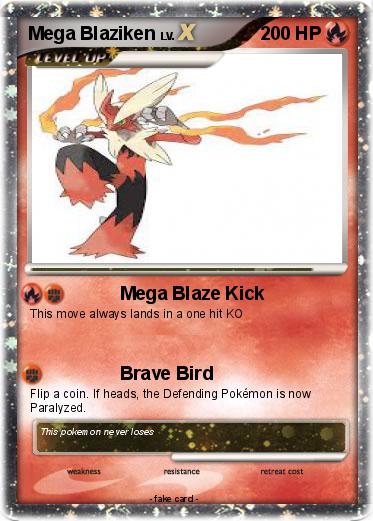 Pokemon Mega Blaziken