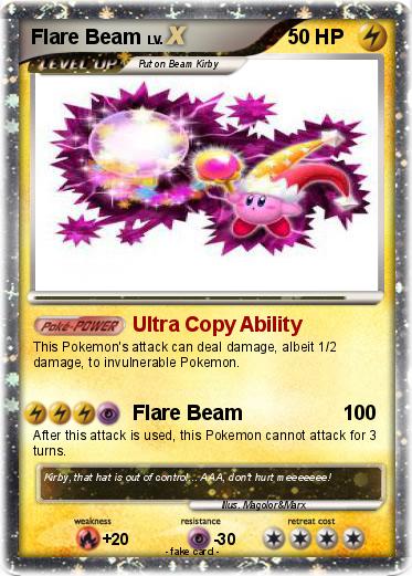 Pokemon Flare Beam