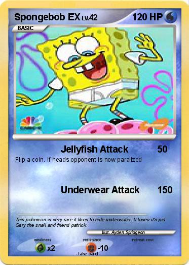 Pokemon Spongebob EX