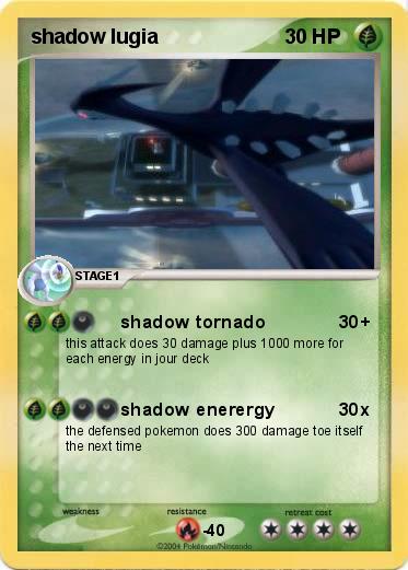 Pokemon shadow lugia