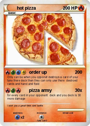 Pokemon hot pizza