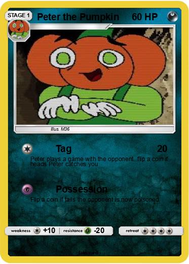 Pokemon Peter the Pumpkin