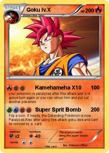 Pokemon Goku lv.X