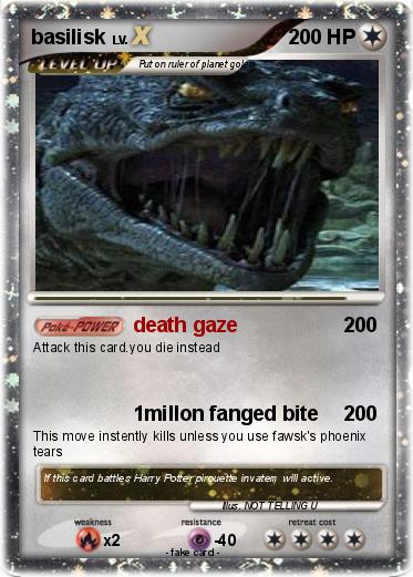 Pokemon basilisk