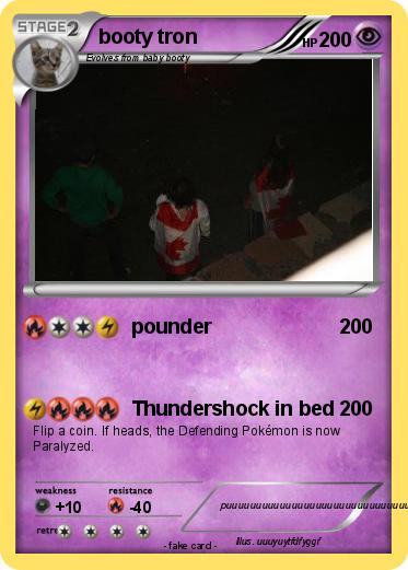 Pokemon booty tron