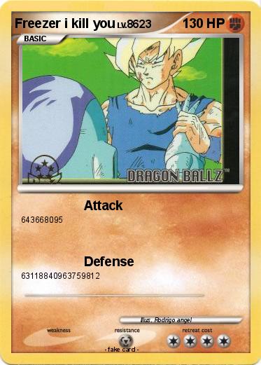 Pokemon Freezer i kill you