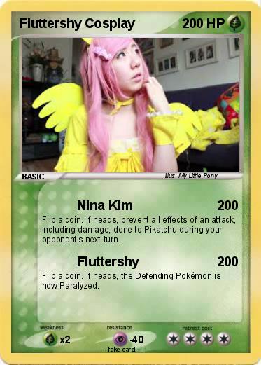 Pokemon Fluttershy Cosplay