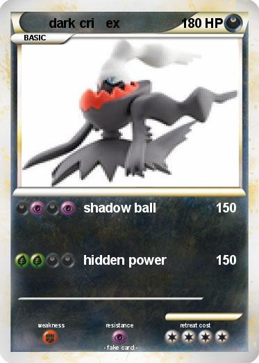 Pokemon dark cri   ex