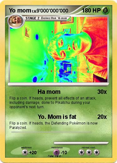 Pokemon Yo mom