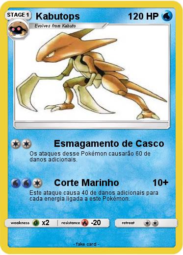 Pokemon Kabutops