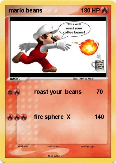 Pokemon mario beans
