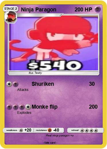 Pokemon Ninja Paragon