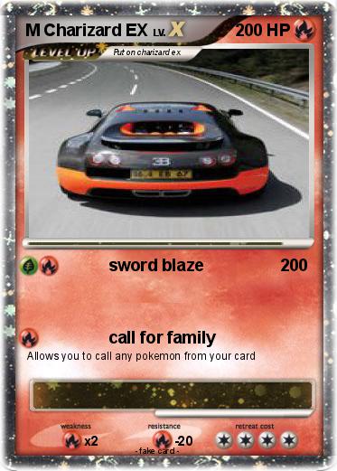 Pokemon M Charizard EX