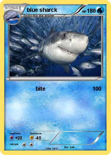 Pokemon blue sharck