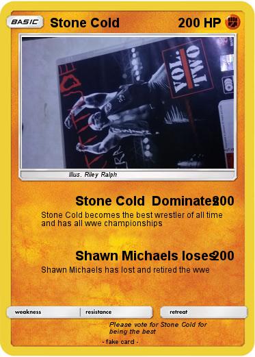 Pokemon Stone Cold