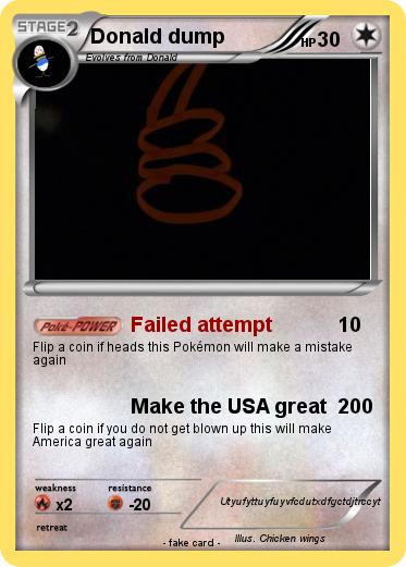 Pokemon Donald dump