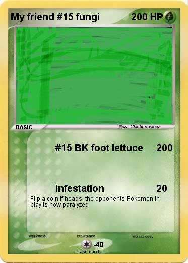 Pokemon My friend #15 fungi
