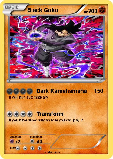 Pokemon Black Goku