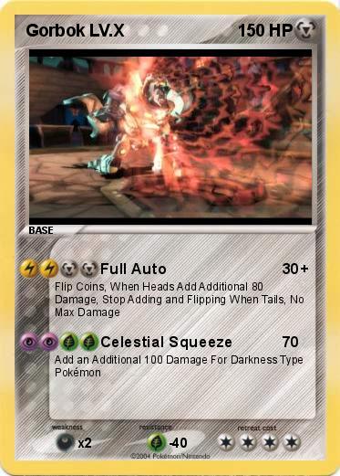 Pokemon Gorbok LV.X
