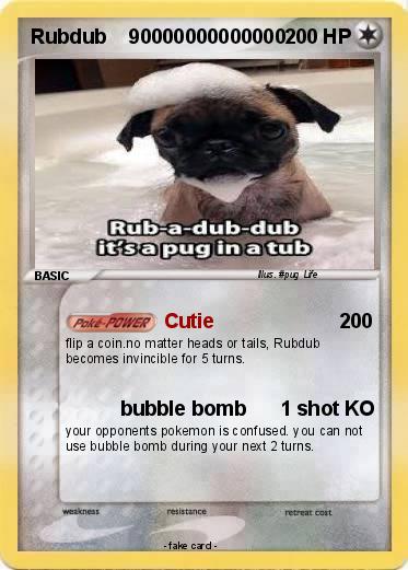 Pokemon Rubdub    90000000000000