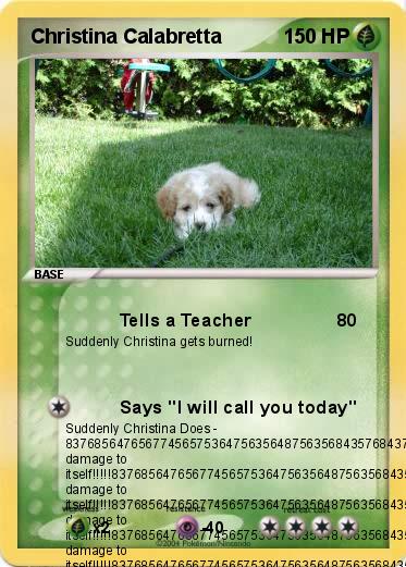 Pokemon Christina Calabretta