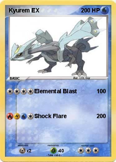 Pokemon Kyurem EX