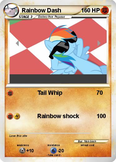 Pokemon Rainbow Dash