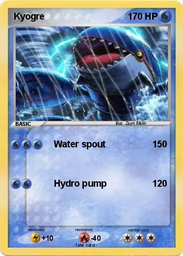 Pokemon Kyogre
