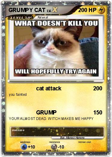 Pokemon GRUMPY CAT