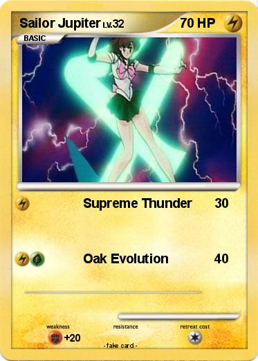 Pokemon Sailor Jupiter
