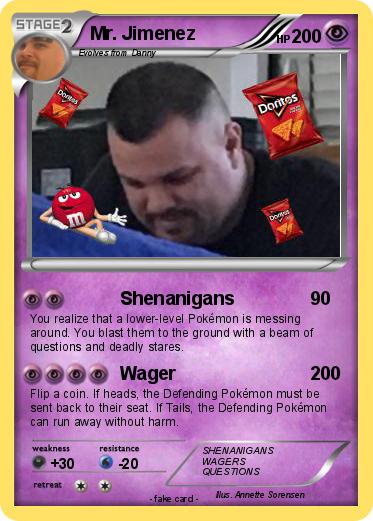 Pokemon Mr. Jimenez