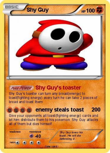 Pokemon Shy Guy