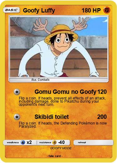 Pokemon Goofy Luffy