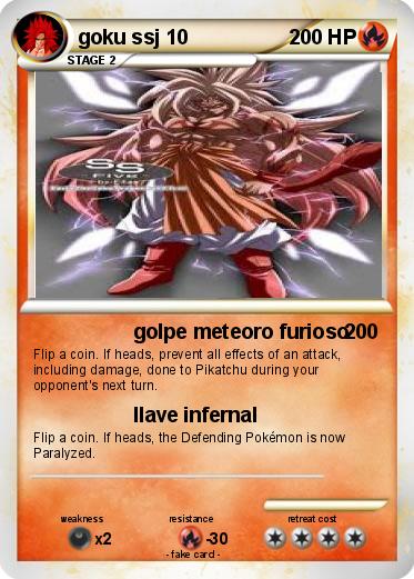 Pokemon goku ssj 10