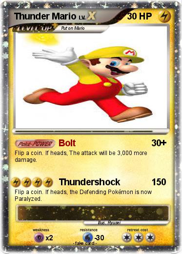Pokemon Thunder Mario