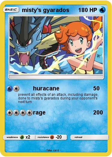 Pokemon misty’s gyarados